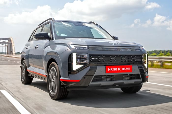 2025 Hyundai Venue N Line front right side on road