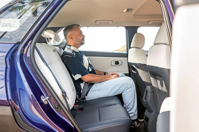2025 Hyundai Venue rear seats