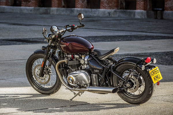 2017 Triumph Boneville Bobber review, test ride