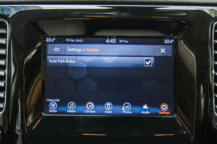 Jeep Compass infotainment Jeep Compass infotainment