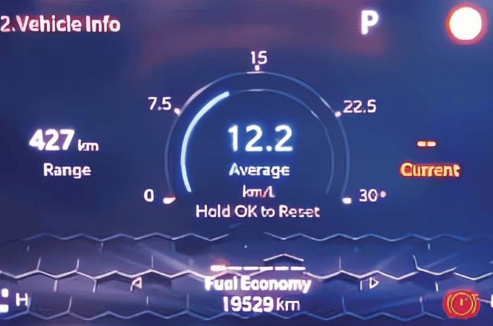 Jeep Meridian mileage
