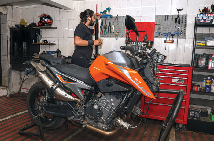 Review: K-tech suspension upgrade for KTM 790 Duke