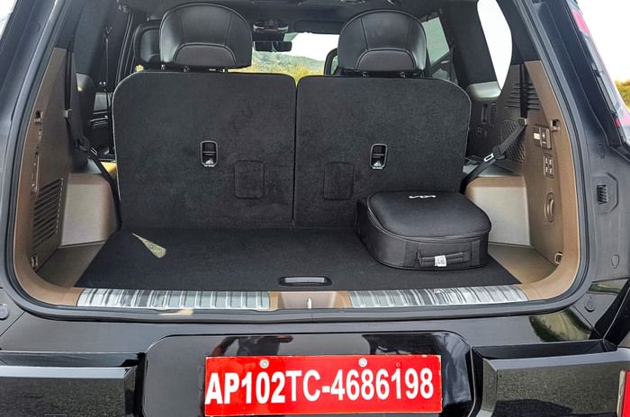Kia EV9 boot Kia EV9 boot