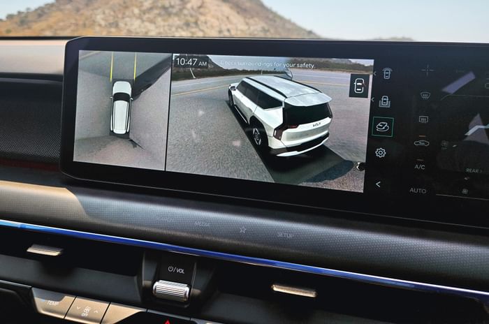 Kia EV9 touchscreen Kia EV9 touchscreen