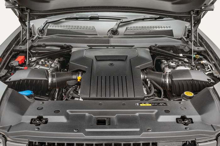 Defender Octa engine