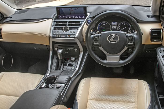 Lexus NX300h cabin Lexus NX300h cabin