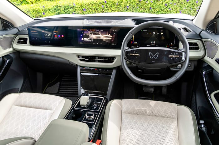 Mahindra XEV 9S interior Mahindra XEV 9S interior