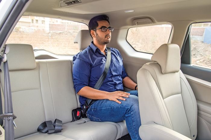 Mahindra Marazzo third row seats Mahindra Marazzo third row seats