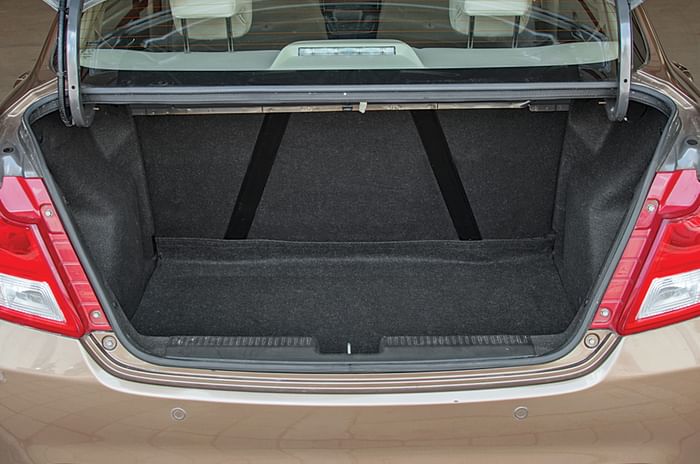 Maruti Suzuki Dzire boot Maruti Suzuki Dzire boot