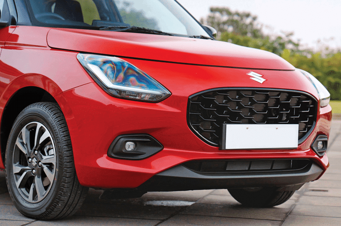 Maruti Swift nose, grille Maruti Swift nose, grille