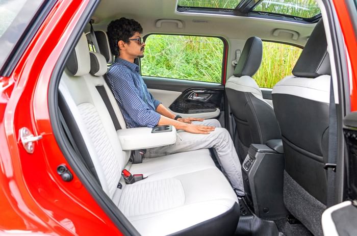 Maruti Suzuki Victoris rear seats