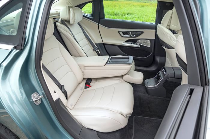 Mercedes E Class E 220d rear seats