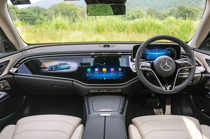 Mercedes E-Class interior Mercedes E-Class interior