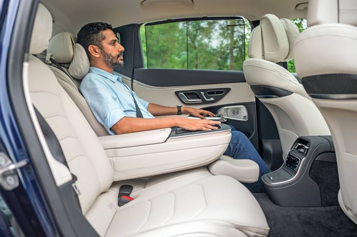 Mercedes E-Class rear seat Mercedes E-Class rear seat