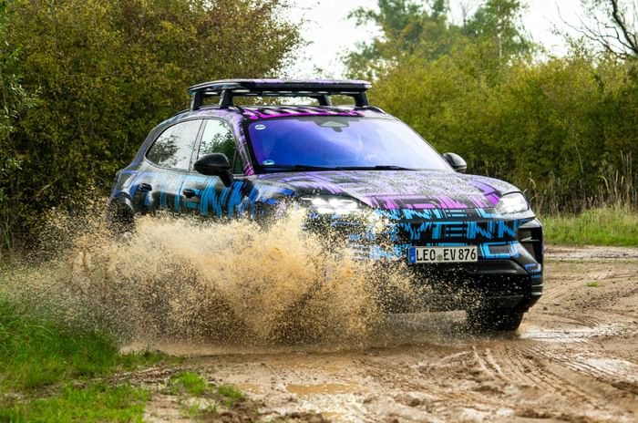 Porsche Cayenne Electric off road drift