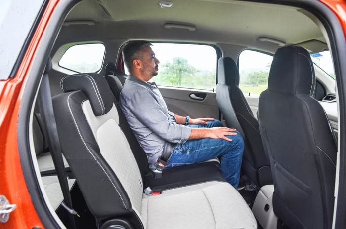 2025 Renault Triber rear seats