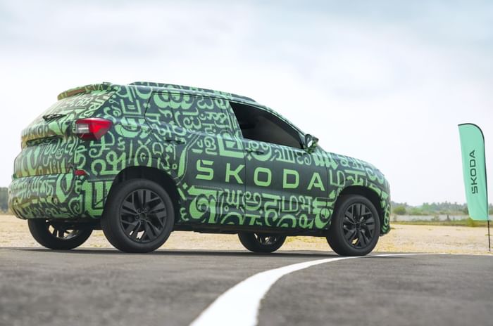 Skoda Kylaq review rear static