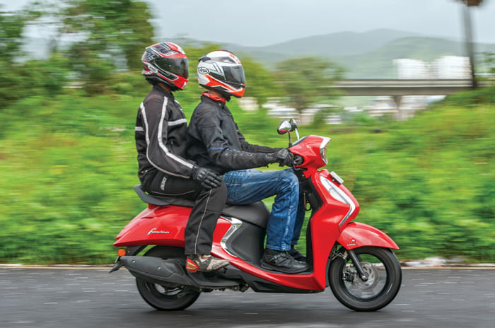 Yamaha Fascino vs Suzuki Access vs TVS Ntorq comparison