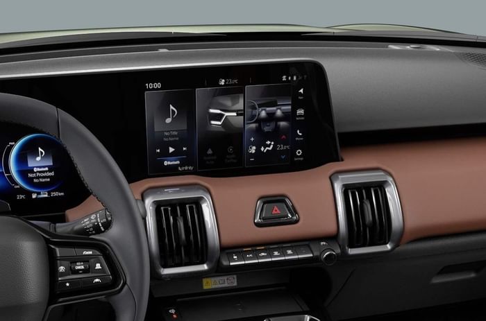 Suzuki e Vitara infotainment