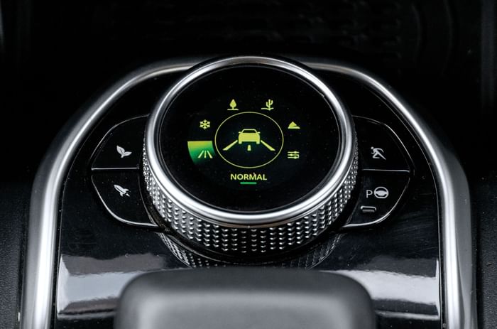 Tata Harrier EV rotary dials