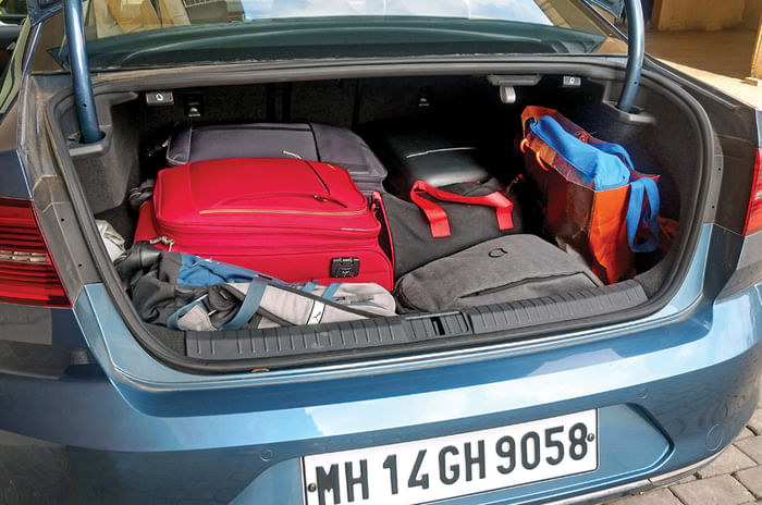2018 VW Passat long term boot