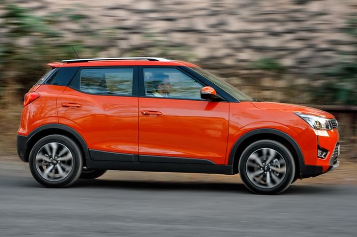 2019 Mahindra XUV300 side action 2019 Mahindra XUV300 side action