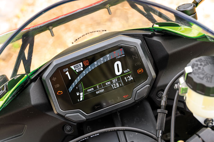 Kawasaki Ninja ZX-6R TFT shot