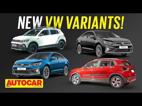 Volkswagen Taigun, Virtus new variants walkaround video
