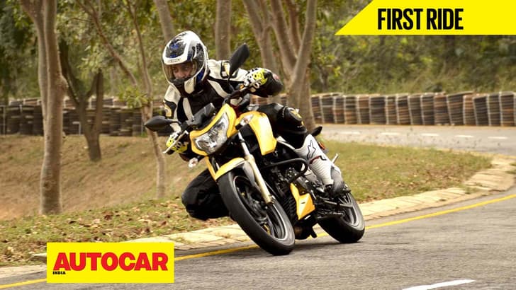 TVS Apache RTR 200 video review