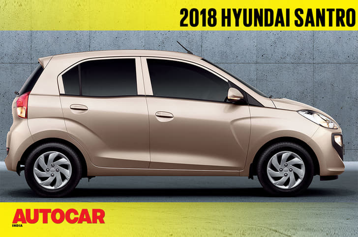 2018 Hyundai Santro first look video