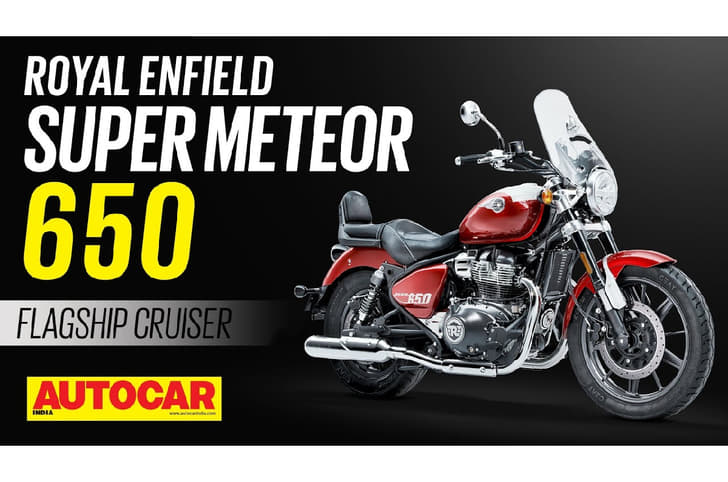 2022 Royal Enfield Super Meteor 650 first look video