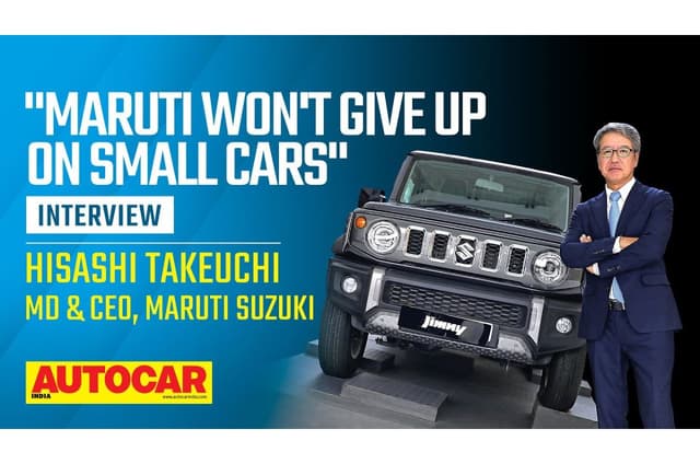 Hisashi Takeuchi on Maruti's sales, EV plans and more