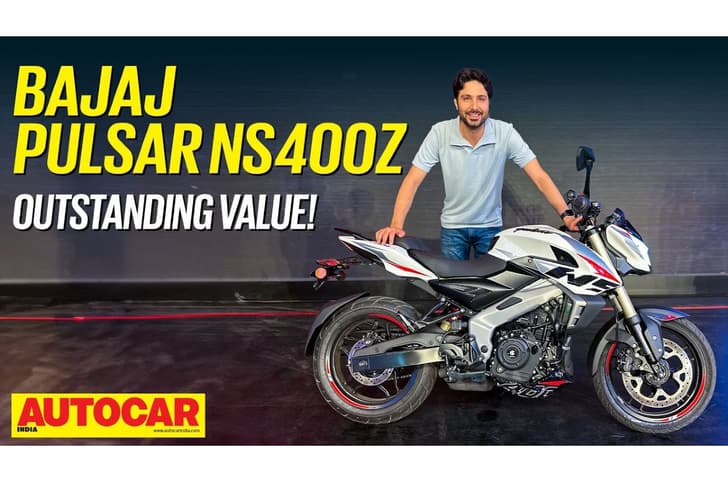Bajaj Pulsar NS400Z walkaround video