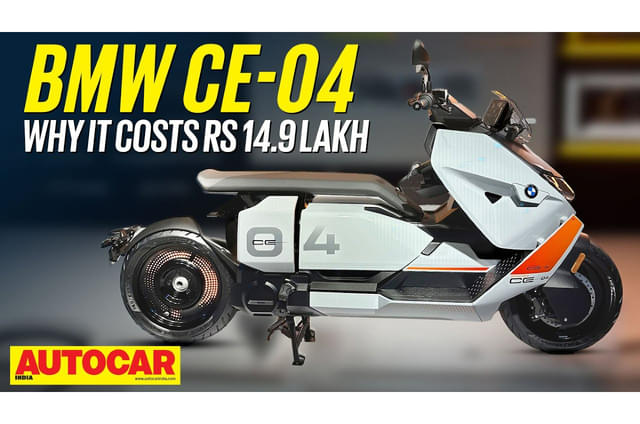 BMW CE 04 walkaround video
