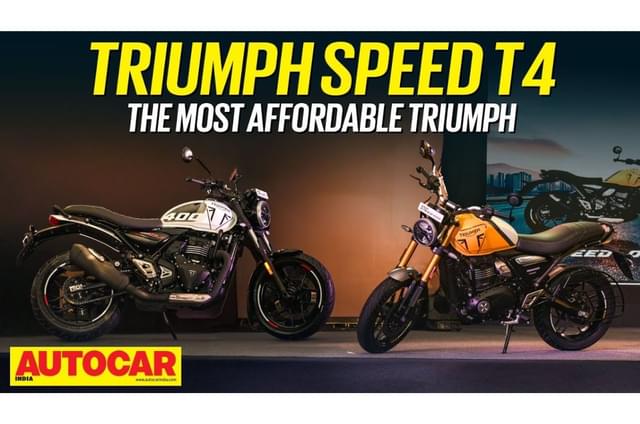 Triumph Speed T4 walkaround video