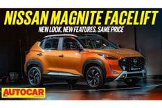 Nissan Magnite facelift walkaround video