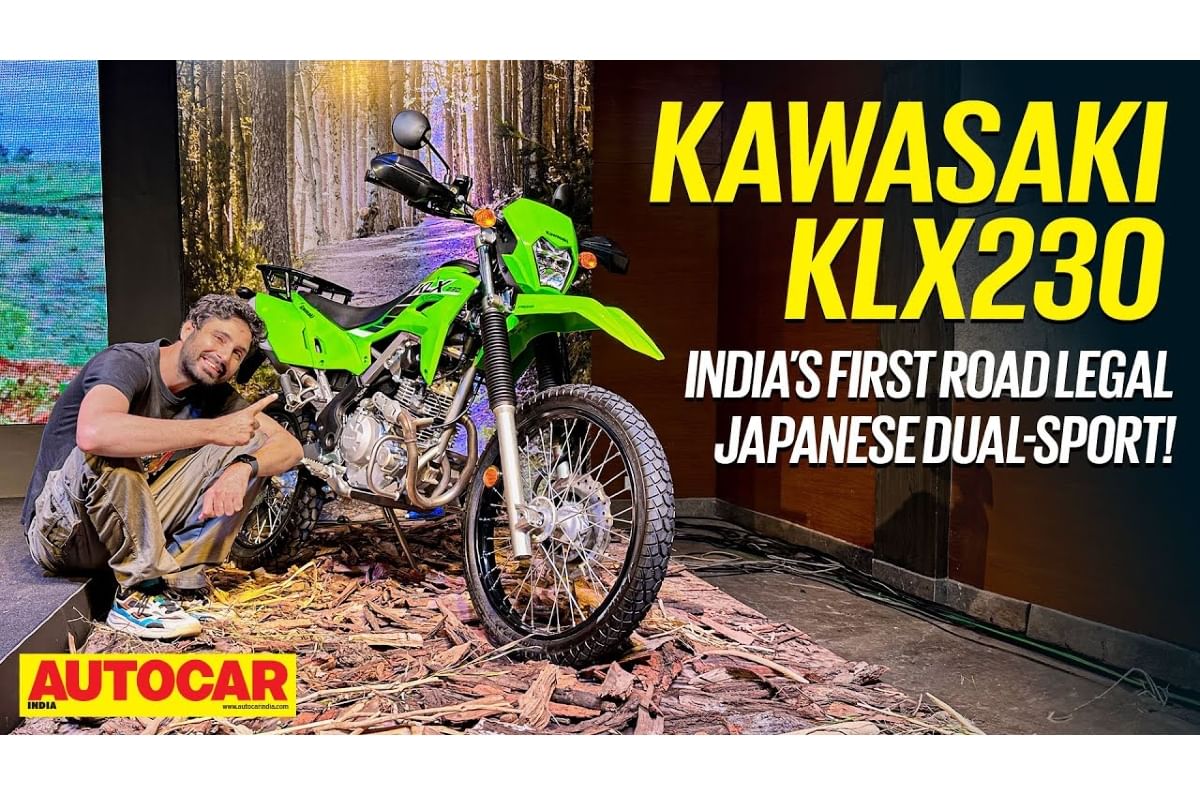 Kawasaki KLX230 walkaround video