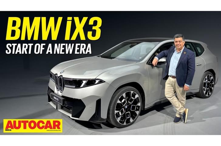 2025 BMW iX3 walkaround video