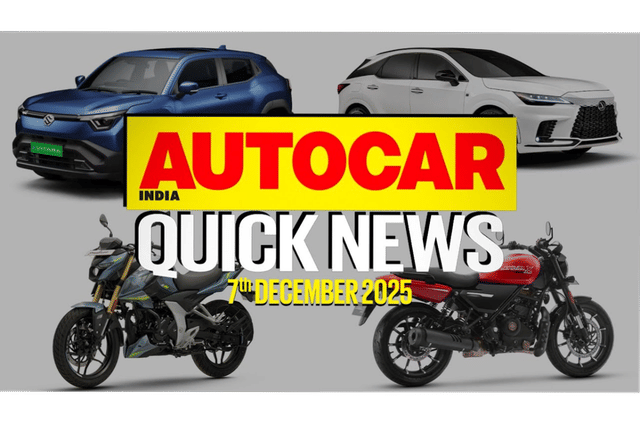 Quick News video, December 7, 2025