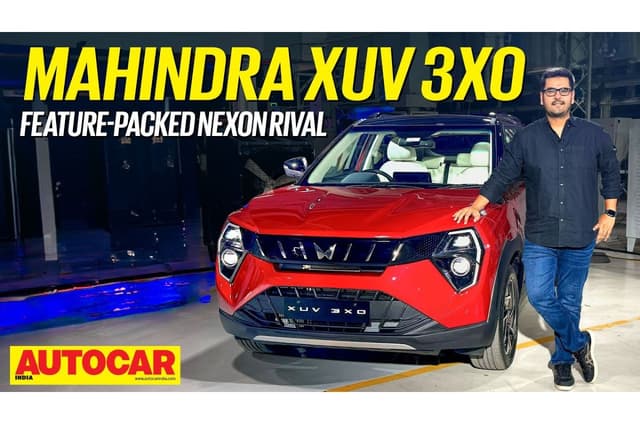 Mahindra XUV 3XO walkaround video