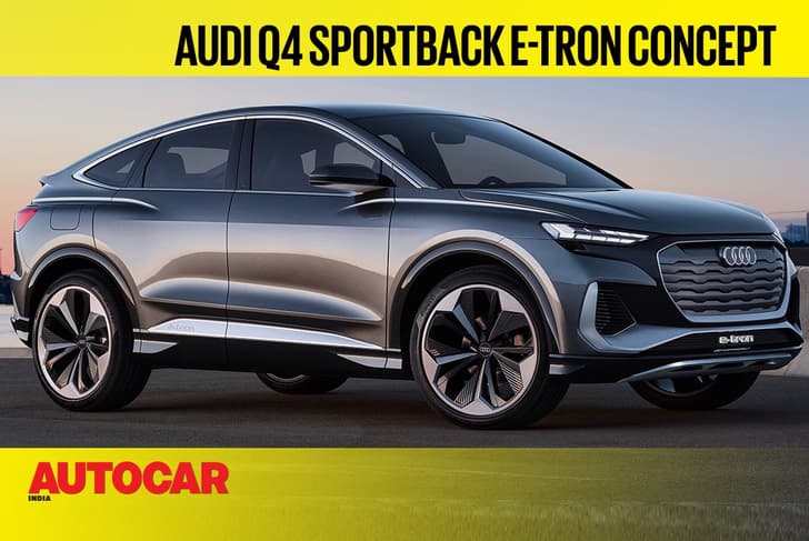 Audi Q4 Sportback e-tron concept first look