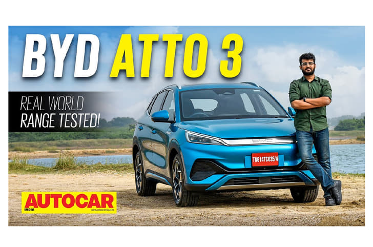 BYD Atto 3 real world range test video