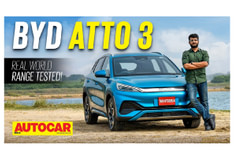 BYD Atto 3 real world range test video