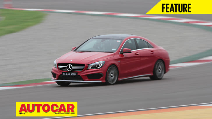 Mercedes CLA 45 AMG track video review