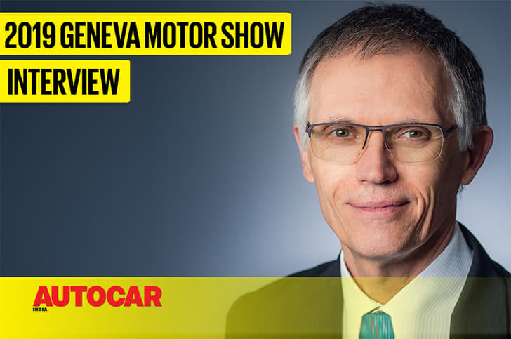 Carlos Tavares, Chairman, Groupe PSA interview at Geneva motor show 2019 video