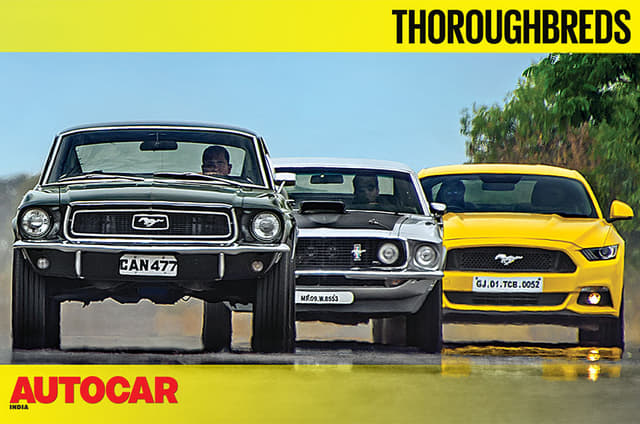Ford Mustang GT meets its ancestors video 