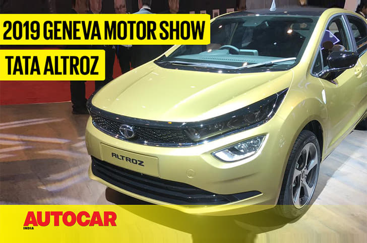 Tata Altroz first look video