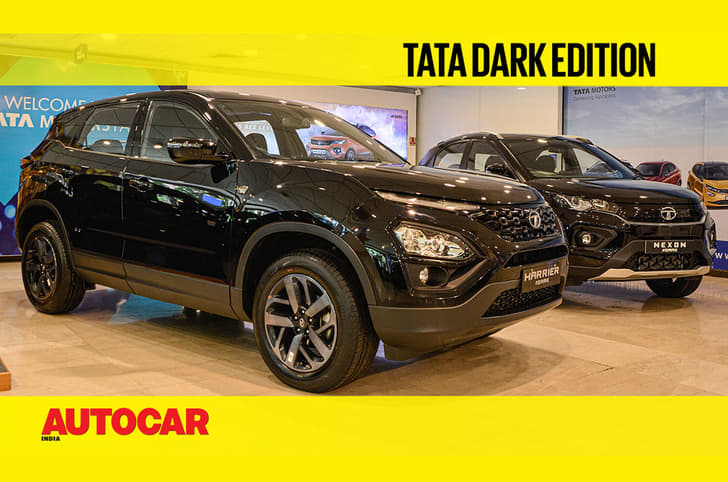 Tata Altroz, Nexon, Harrier Dark Edition first look video