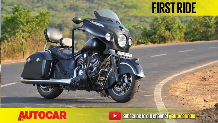 2017 Indian Chieftain Dark Horse video review