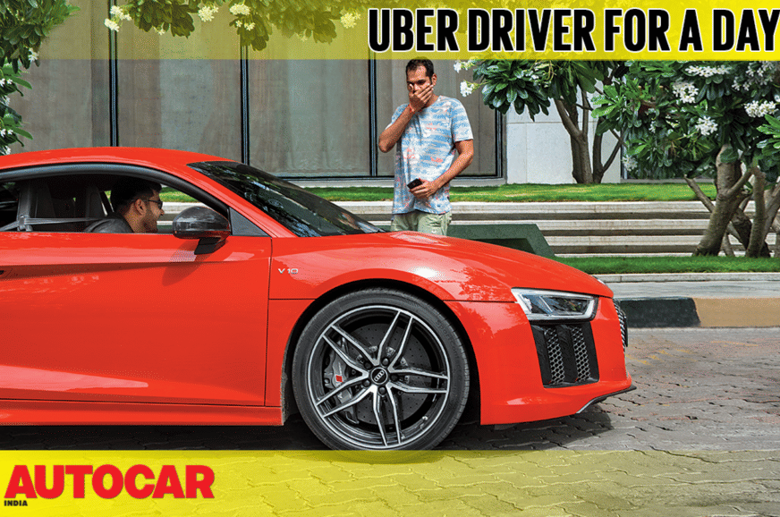 Uber driver for a day in an Audi R8 video - Introduction | Autocar India